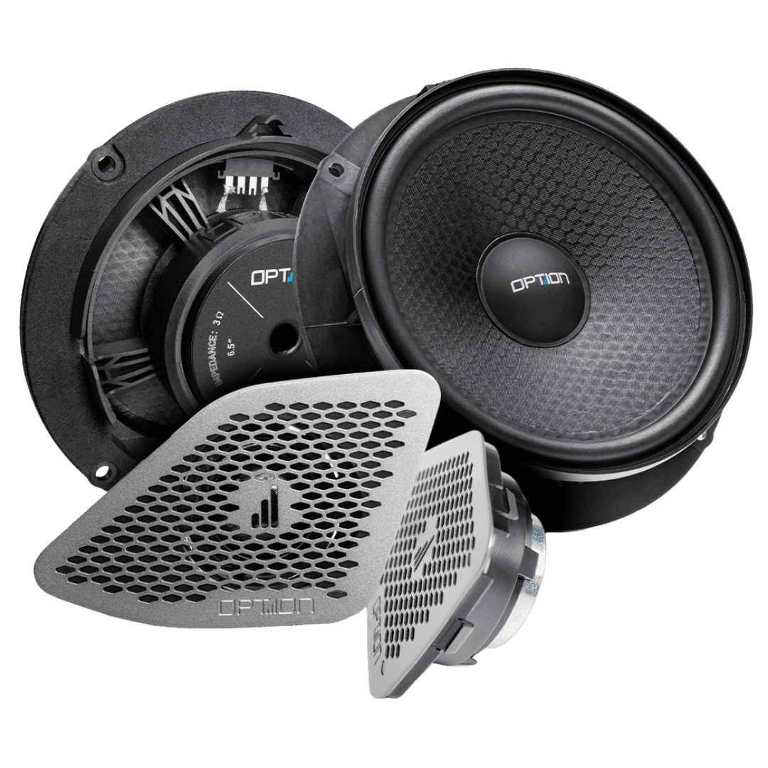 LS-546 – 16,5 cm Plug & Play Lautsprecherset für Volkswagen T6.1
