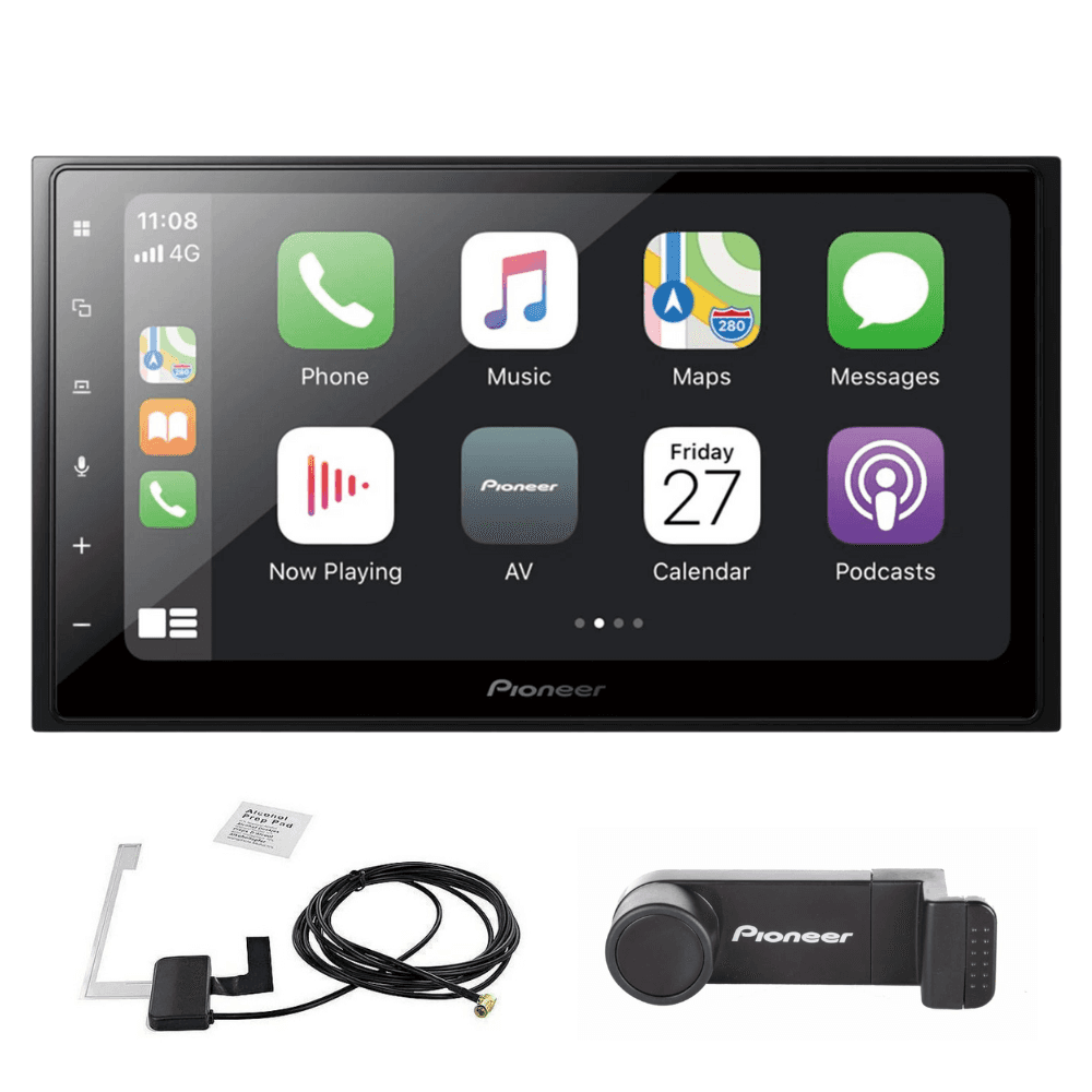 SPH-DA250DAB mit Antenne und Telefonhalter